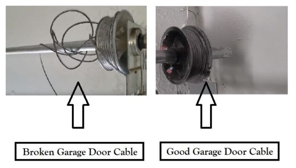 Replace Broken Garage Door Drum Cable - Residential