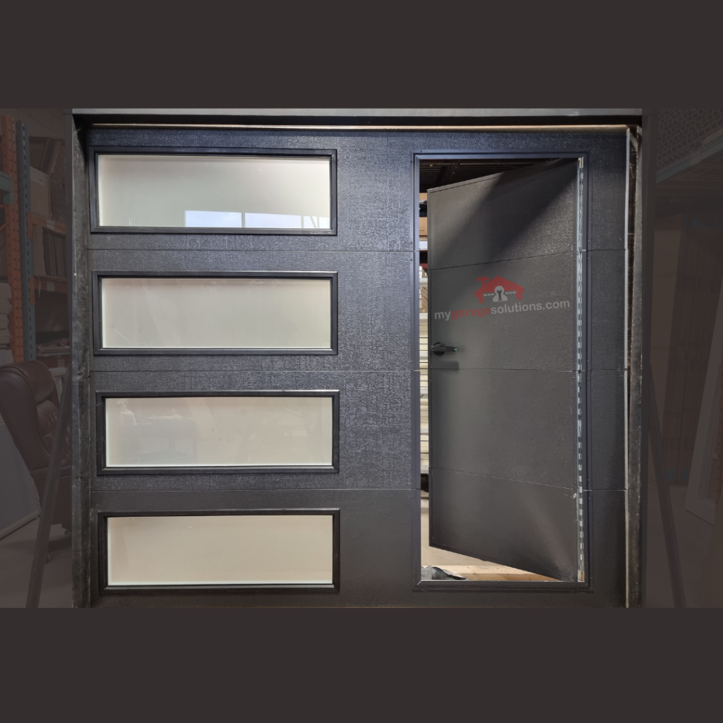 WalkThrough Garage Door with Man Door My Garage Solutions